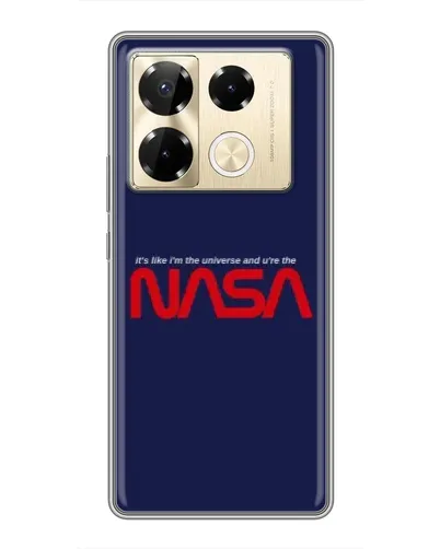Чехол для Infinix Note 40 Pro с картинкой «NASA — глубокий космос» Чехол для Infinix Note 40 Pro с картинкой «NASA — глубокий космос»