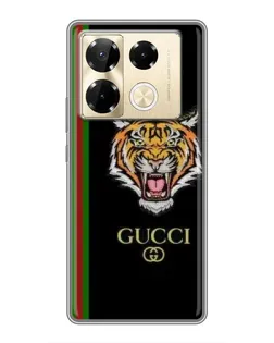 Чехол для Infinix Note 40 Pro с картинкой «Тигр Gucci» Чехол для Infinix Note 40 Pro с картинкой «Тигр Gucci»