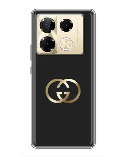 Чехол для Infinix Note 40 Pro с картинкой «Минимализм Gucci»