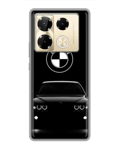 Чехол для Infinix Note 40 Pro с картинкой «BMW — взгляд из темноты»