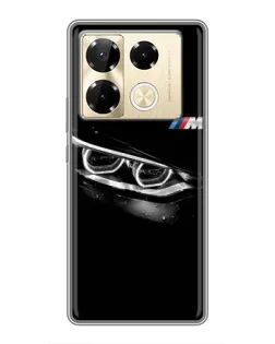 Чехол для Infinix Note 40 Pro с картинкой «BMW — взгляд тигра»