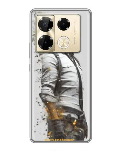 Чехол для Infinix Note 40 Pro с картинкой «PUBG — боец в пыли» Чехол для Infinix Note 40 Pro с картинкой «PUBG — боец в пыли»