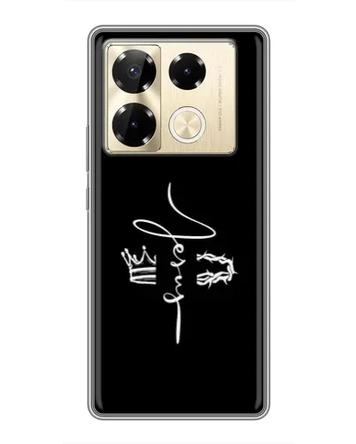 Чехол для Infinix Note 40 Pro с картинкой «Король Славы Jesus»