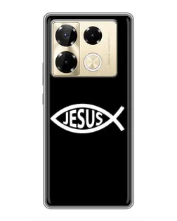 Чехол для Infinix Note 40 Pro с картинкой «Классический Jesus»