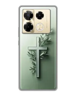 Чехол для Infinix Note 40 Pro с картинкой «Оливковая ветвь» Чехол для Infinix Note 40 Pro с картинкой «Оливковая ветвь»