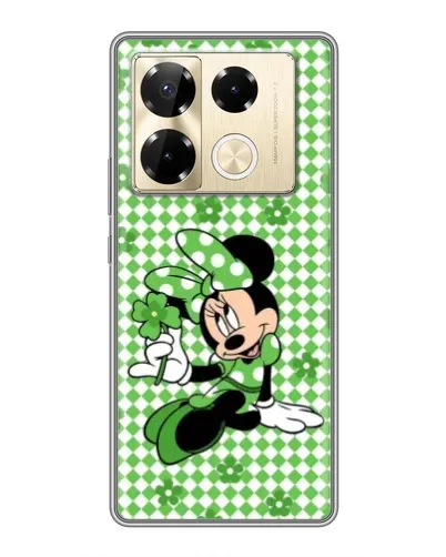 Чехол для Infinix Note 40 Pro с картинкой «Mickey в клетку» Чехол для Infinix Note 40 Pro с картинкой «Mickey в клетку»