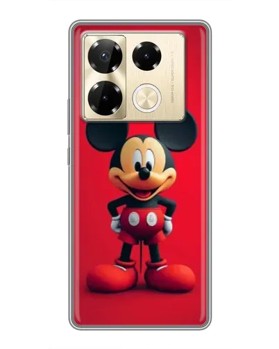 Чехол для Infinix Note 40 Pro с картинкой «Mickey в полный рост» Чехол для Infinix Note 40 Pro с картинкой «Mickey в полный рост»