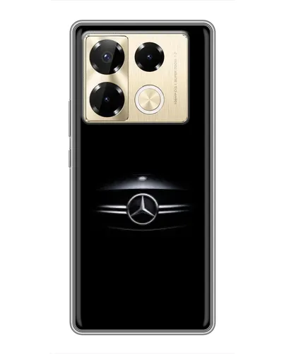Чехол для Infinix Note 40 Pro с картинкой «Mercedes — абстрактные линии» Чехол для Infinix Note 40 Pro с картинкой «Mercedes — абстрактные линии»