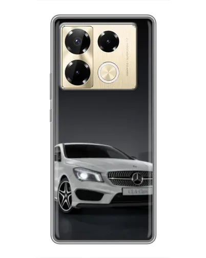 Чехол для Infinix Note 40 Pro с картинкой «Mercedes AMG GT Silver» Чехол для Infinix Note 40 Pro с картинкой «Mercedes AMG GT Silver»
