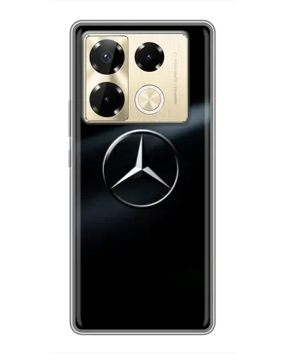 Чехол для Infinix Note 40 Pro с картинкой «Mercedes на металле» Чехол для Infinix Note 40 Pro с картинкой «Mercedes на металле»