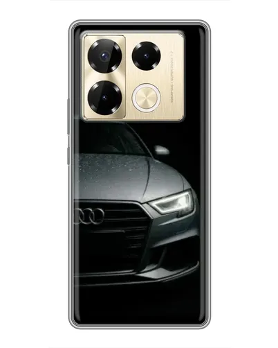 Чехол для Infinix Note 40 Pro с картинкой «Audi — детализация кузова» Чехол для Infinix Note 40 Pro с картинкой «Audi — детализация кузова»