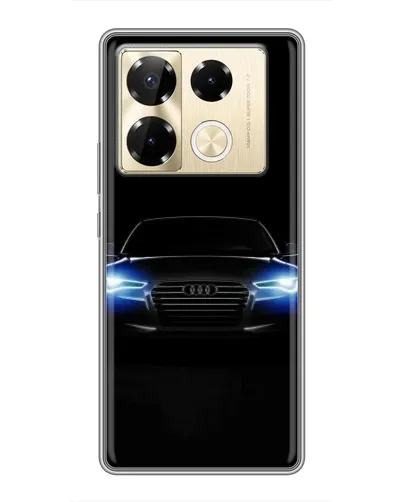 Чехол для Infinix Note 40 Pro с картинкой «Audi в неоне» Чехол для Infinix Note 40 Pro с картинкой «Audi в неоне»