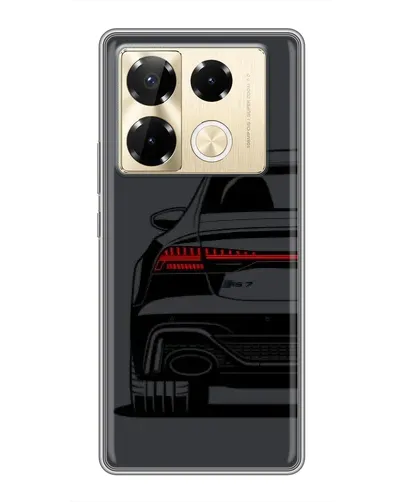 Чехол для Infinix Note 40 Pro с картинкой «Задняя часть Audi — арт» Чехол для Infinix Note 40 Pro с картинкой «Задняя часть Audi — арт»
