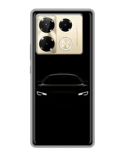 Чохол для Infinix Note 40 Pro з картинкою «Погляд Audi у темряві»