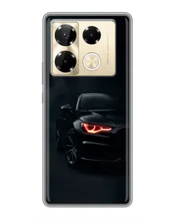 Чохол для Infinix Note 40 Pro з картинкою «Audi — хижий погляд»