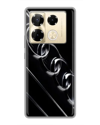 Чехол для Infinix Note 40 Pro с картинкой «Audi — абстрактные кольца» Чехол для Infinix Note 40 Pro с картинкой «Audi — абстрактные кольца»