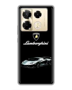 Чехол для Infinix Note 40 Pro с картинкой «Логотип Lamborghini классика» Чехол для Infinix Note 40 Pro с картинкой «Логотип Lamborghini классика»