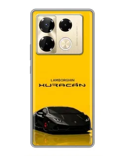 Чехол для Infinix Note 40 Pro с картинкой «Lamborghini Huracan черный» Чехол для Infinix Note 40 Pro с картинкой «Lamborghini Huracan черный»