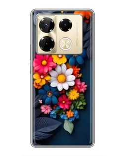 Чохол для Infinix Note 40 Pro з картинкою «Квіткова феєрія» Чохол для Infinix Note 40 Pro з картинкою «Квіткова феєрія»