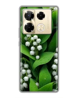 Чохол для Infinix Note 40 Pro з картинкою «Конвалії в зелені» Чохол для Infinix Note 40 Pro з картинкою «Конвалії в зелені»