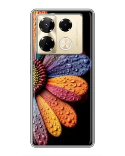 Чохол для Infinix Note 40 Pro з картинкою «Райдужна квітка» Чохол для Infinix Note 40 Pro з картинкою «Райдужна квітка»