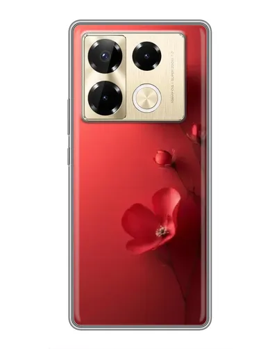 Чехол для Infinix Note 40 Pro с картинкой «Маковые соцветия» Чехол для Infinix Note 40 Pro с картинкой «Маковые соцветия»