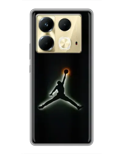 Чохол для Infinix Note 40 з картинкою «Jordan Gradient Logo» Чохол для Infinix Note 40 з картинкою «Jordan Gradient Logo»