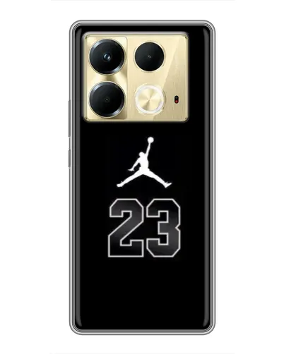 Чохол для Infinix Note 40 з картинкою «Jordan Flight 23» Чохол для Infinix Note 40 з картинкою «Jordan Flight 23»