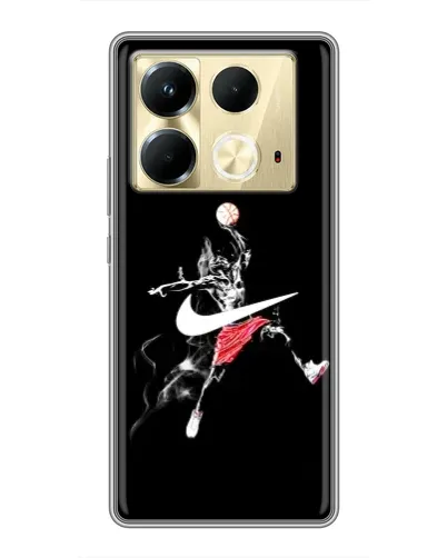 Чохол для Infinix Note 40 з картинкою «Jordan Jumpman» Чохол для Infinix Note 40 з картинкою «Jordan Jumpman»