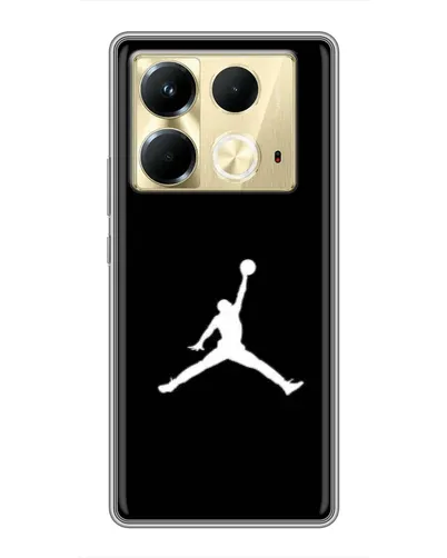 Чохол для Infinix Note 40 з картинкою «Jordan Silhouette» Чохол для Infinix Note 40 з картинкою «Jordan Silhouette»