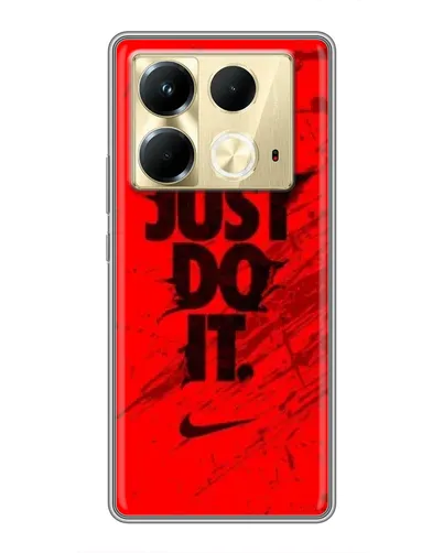 Чохол для Infinix Note 40 з картинкою «Nike Just Do It» Чохол для Infinix Note 40 з картинкою «Nike Just Do It»
