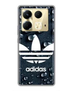 Чохол для Infinix Note 40 з картинкою «Adidas Trefoil Blue» Чохол для Infinix Note 40 з картинкою «Adidas Trefoil Blue»