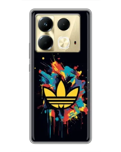 Чохол для Infinix Note 40 з картинкою «Adidas Splash» Чохол для Infinix Note 40 з картинкою «Adidas Splash»