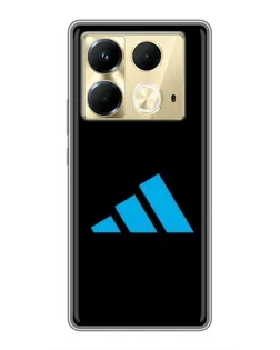Чохол для Infinix Note 40 з картинкою «Adidas Cyan Logo» Чохол для Infinix Note 40 з картинкою «Adidas Cyan Logo»