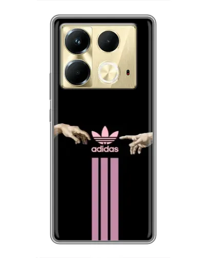 Чохол для Infinix Note 40 з картинкою «Adidas Hands» Чохол для Infinix Note 40 з картинкою «Adidas Hands»