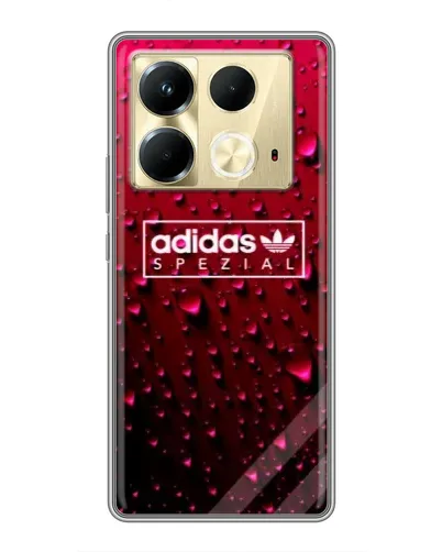 Чохол для Infinix Note 40 з картинкою «Adidas Gold Marble» Чохол для Infinix Note 40 з картинкою «Adidas Gold Marble»