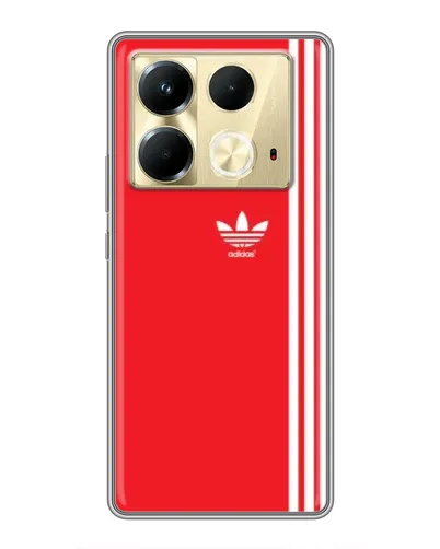 Чохол для Infinix Note 40 з картинкою «Червоний мінімалізм Adidas» Чохол для Infinix Note 40 з картинкою «Червоний мінімалізм Adidas»