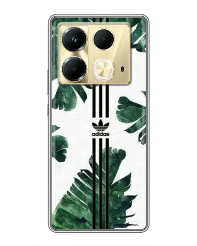 Чохол для Infinix Note 40 з картинкою «Пальмове листя адідас» Чохол для Infinix Note 40 з картинкою «Пальмове листя адідас»