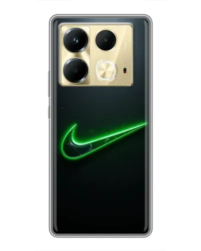 Чохол для Infinix Note 40 з картинкою «Неоновий контур Nike» Чохол для Infinix Note 40 з картинкою «Неоновий контур Nike»