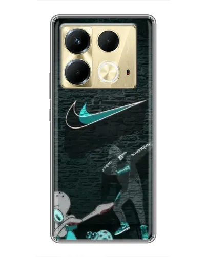 Чохол для Infinix Note 40 з картинкою «Спортивний арт Nike» Чохол для Infinix Note 40 з картинкою «Спортивний арт Nike»