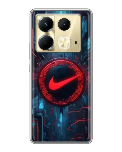 Чохол для Infinix Note 40 з картинкою «Техногенний стиль Nike» Чохол для Infinix Note 40 з картинкою «Техногенний стиль Nike»