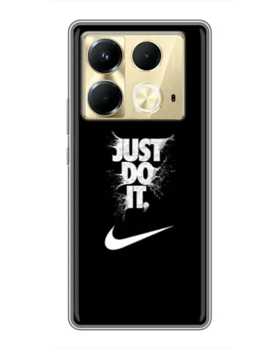 Чохол для Infinix Note 40 з картинкою «Текстовий принт Nike» Чохол для Infinix Note 40 з картинкою «Текстовий принт Nike»