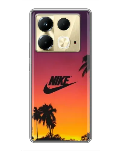 Чохол для Infinix Note 40 з картинкою «Nike на заході сонця» Чохол для Infinix Note 40 з картинкою «Nike на заході сонця»