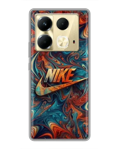 Чохол для Infinix Note 40 з картинкою «Nike в абстракції» Чохол для Infinix Note 40 з картинкою «Nike в абстракції»
