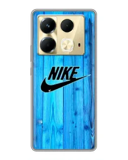 Чохол для Infinix Note 40 з картинкою «Блакитне дерево Nike» Чохол для Infinix Note 40 з картинкою «Блакитне дерево Nike»