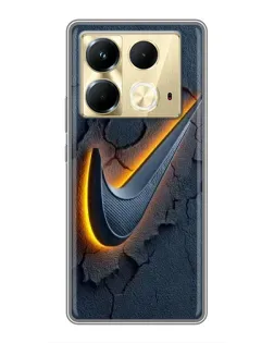 Чохол для Infinix Note 40 з картинкою «Об'ємний логотип Найк» Чохол для Infinix Note 40 з картинкою «Об'ємний логотип Найк»