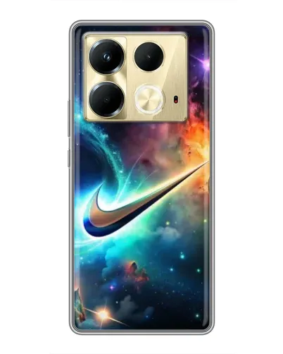Чохол для Infinix Note 40 з картинкою «Космічний Nike Swoosh» Чохол для Infinix Note 40 з картинкою «Космічний Nike Swoosh»