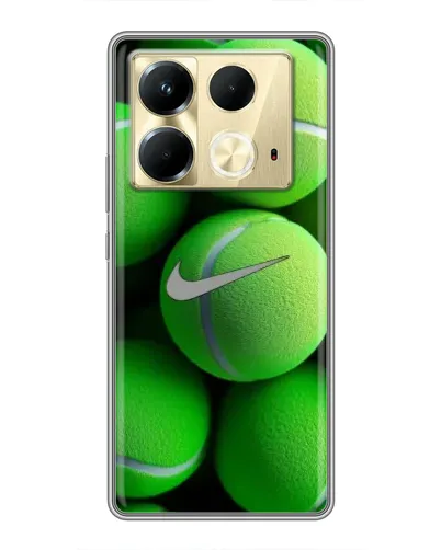 Чохол для Infinix Note 40 з картинкою «Тенісні м'ячі Найк» Чохол для Infinix Note 40 з картинкою «Тенісні м'ячі Найк»