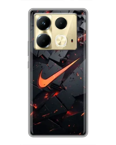 Чохол для Infinix Note 40 з картинкою «Nike — ефект розломів» Чохол для Infinix Note 40 з картинкою «Nike — ефект розломів»