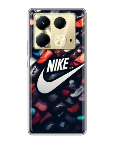 Чохол для Infinix Note 40 з картинкою «Колекція кросівок Nike» Чохол для Infinix Note 40 з картинкою «Колекція кросівок Nike»